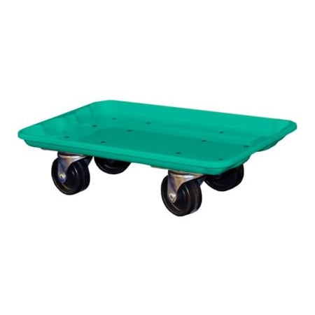 Mfg Tray Molded Fiberglass Toteline Dolly 780238 for 17-7/8" x10"-5/8" x 5" Tote, Green 7802385170